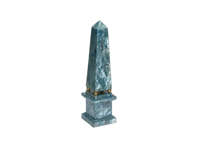 Blue Hammer Shell Obelisk (Med) - Alternative View