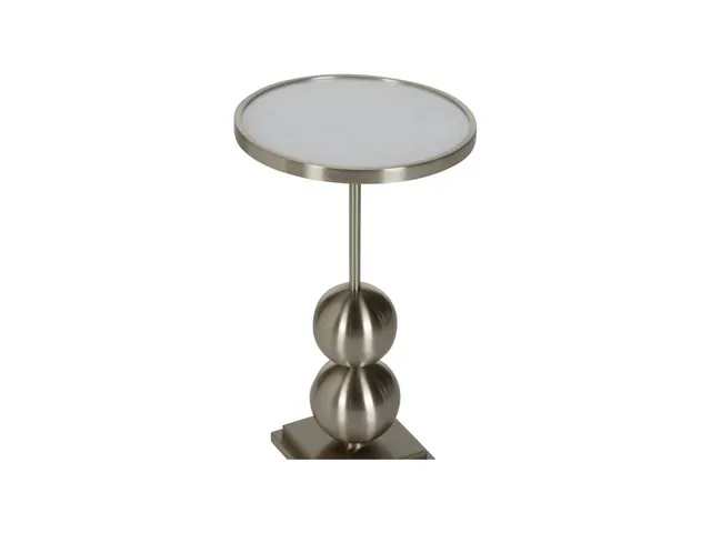 Garrett Drinks Table - Antique Mirror
