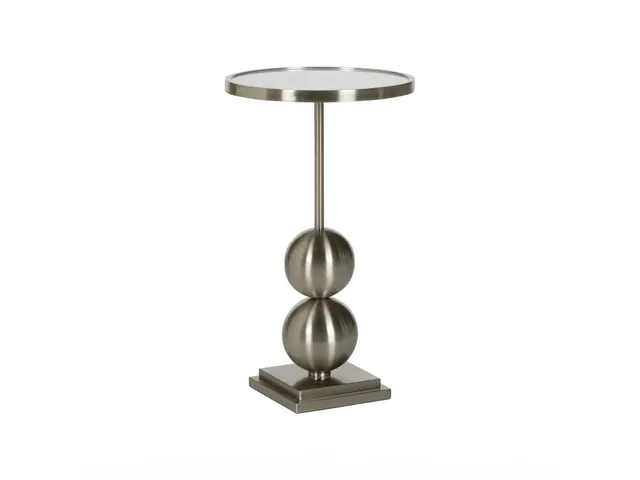 Garrett Drinks Table - Antique Mirror