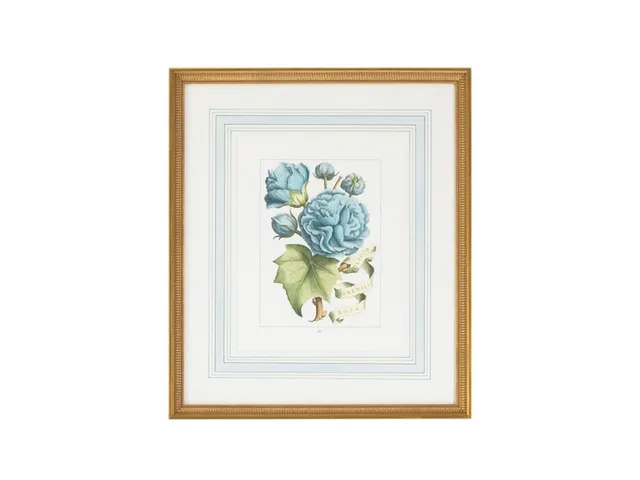 Bl Floral With Ribbon-B