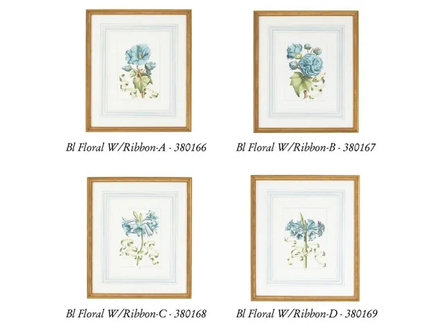 Bl Floral With Ribbon-C - Alternative View