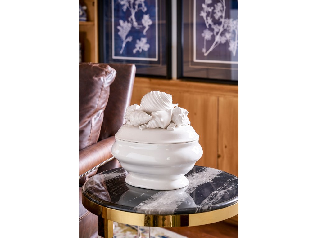 Shell Ceramic Tureen - image 3
