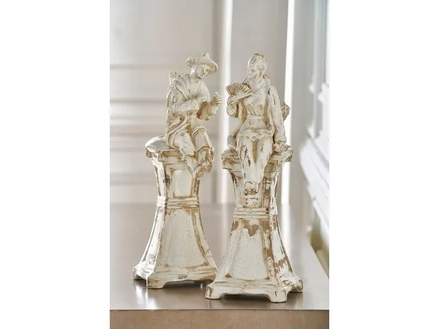 Chinese Figure On Pedestal (Pr) - Alternative View