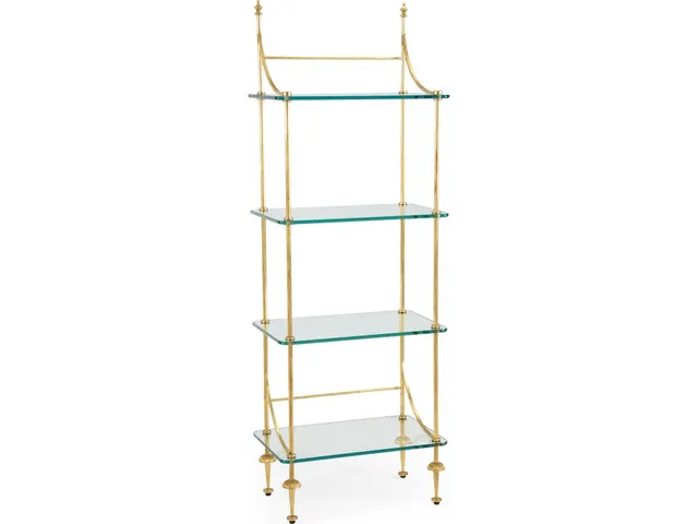 Coleman Etagere - Gold