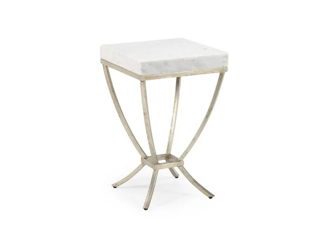 Brandon Side Table - Silver
