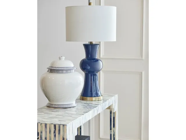 Greek Key Covered Urn - Alternative View
