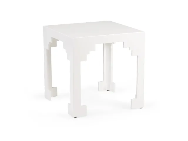 Cut Corner Table - White (Lg)