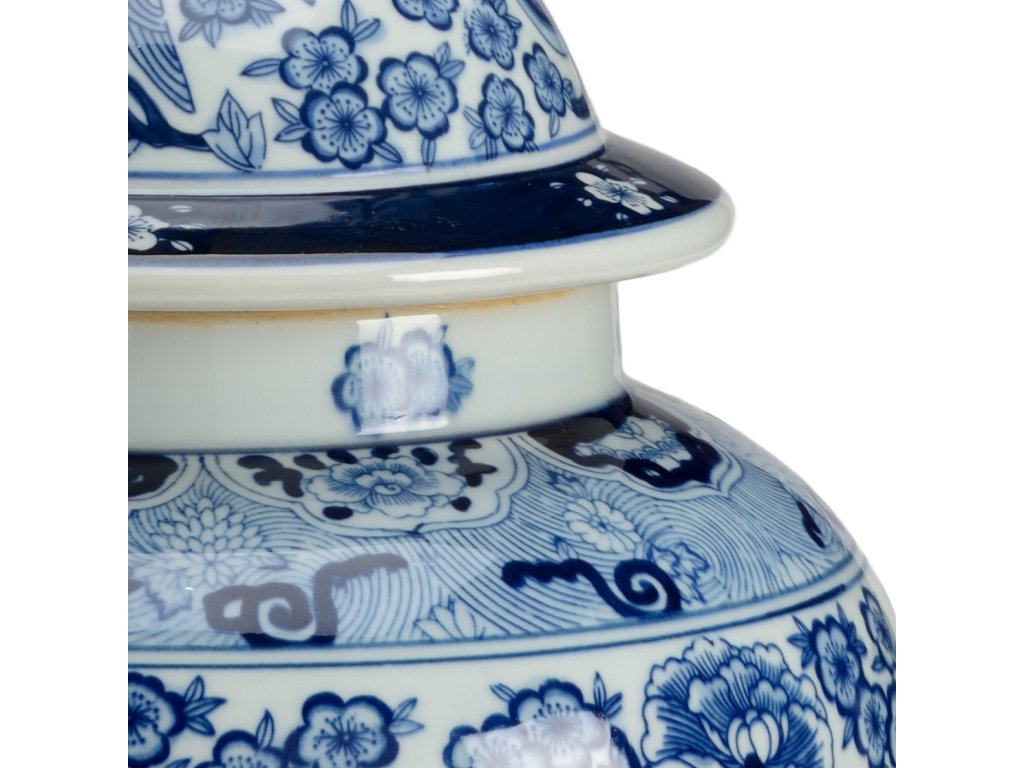 Floral Covered Urn - image 1