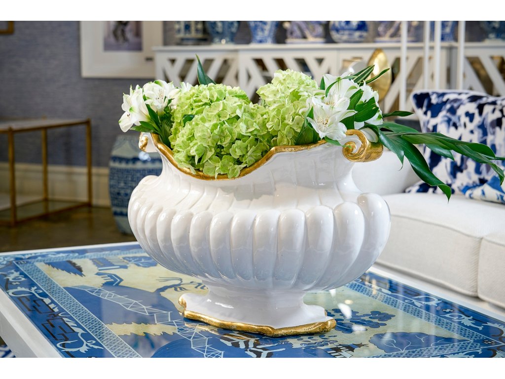 Oval Pot - White - image 2