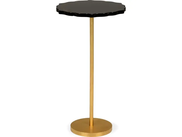 Black Side Table