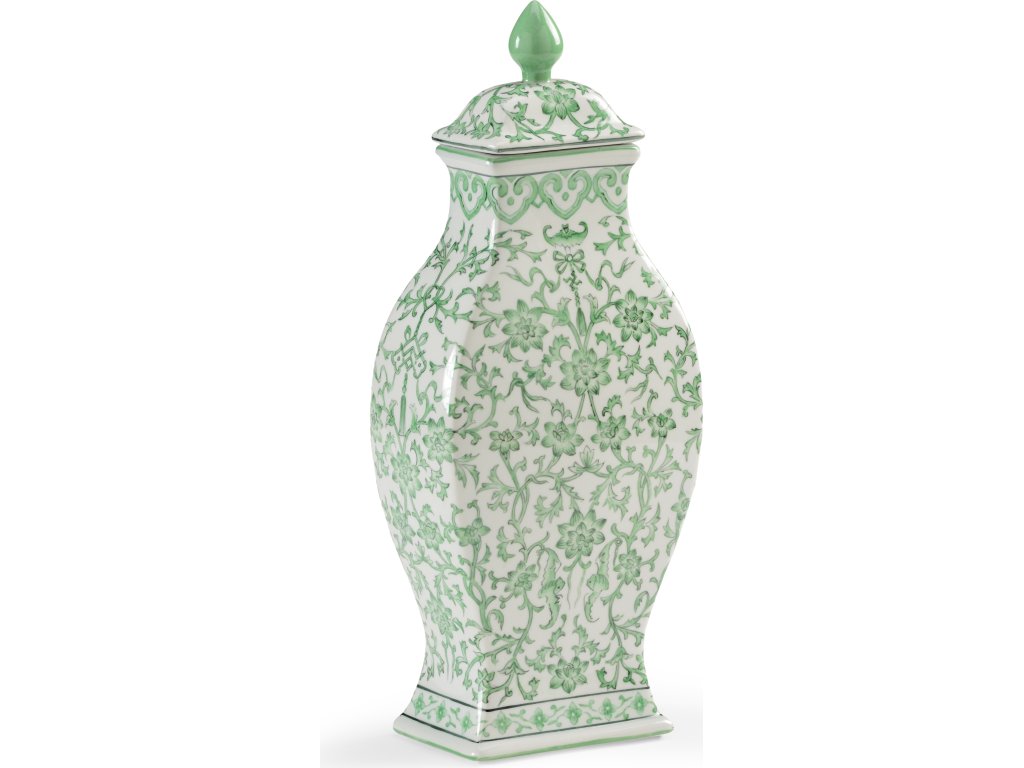 Green Covered Urn - main image