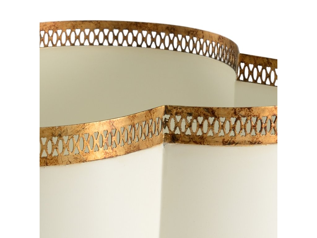 Tracery Cachepot - Cream - image 1