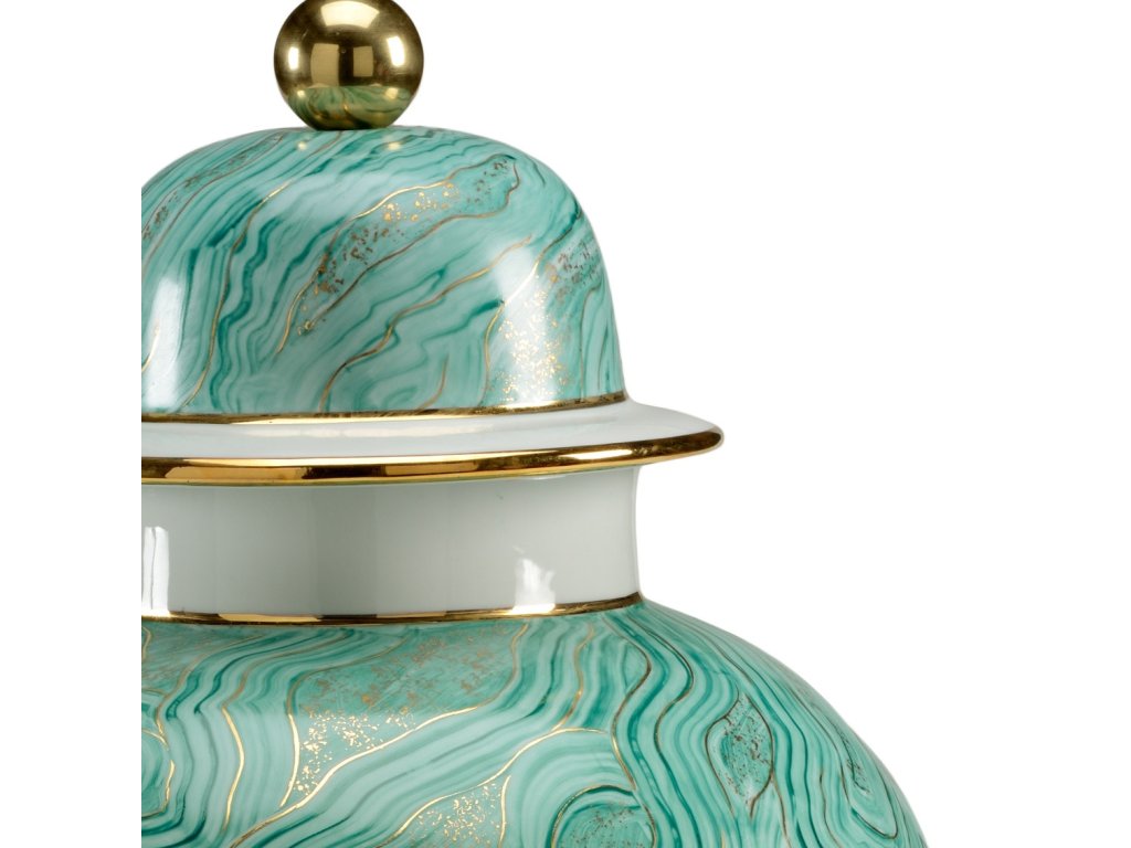 Malachite Marbled Urn - image 1
