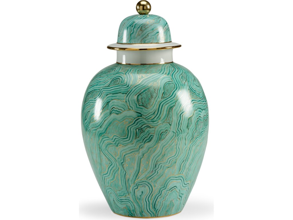 Malachite Marbled Urn - main image