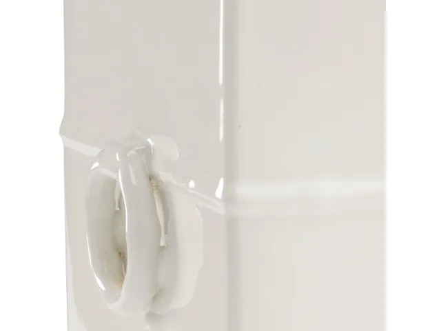 Greek Key Vase - White - Alternative View