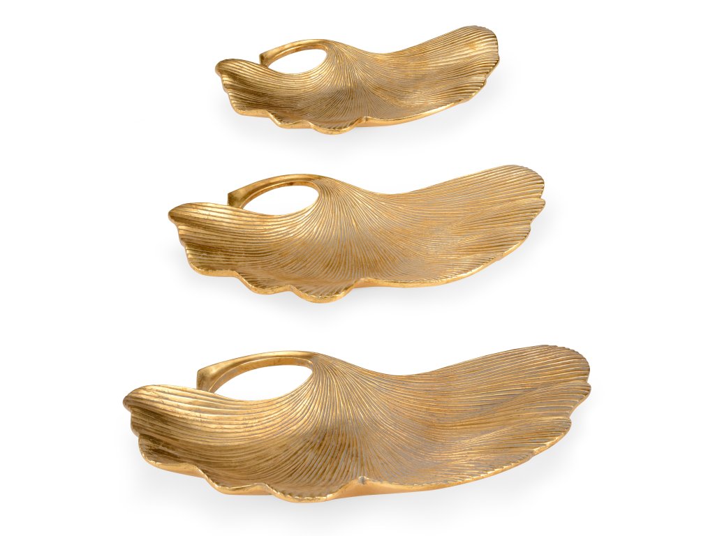 Lotus Leaf Trays - Gold (S3) - main image