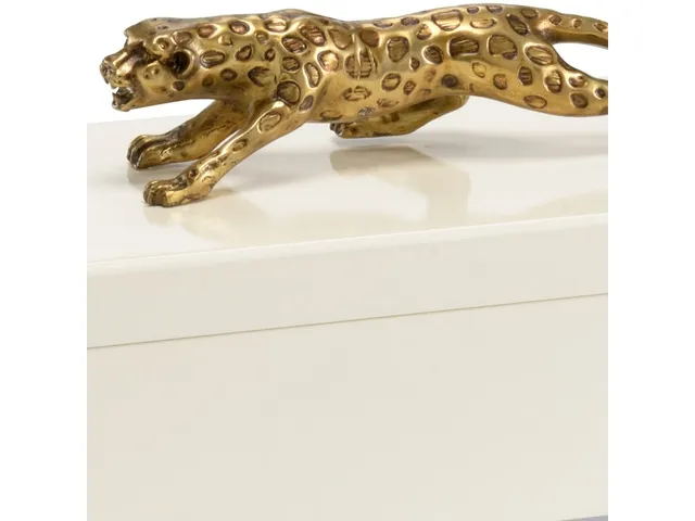 Cheetah Box - Cream - Alternative View