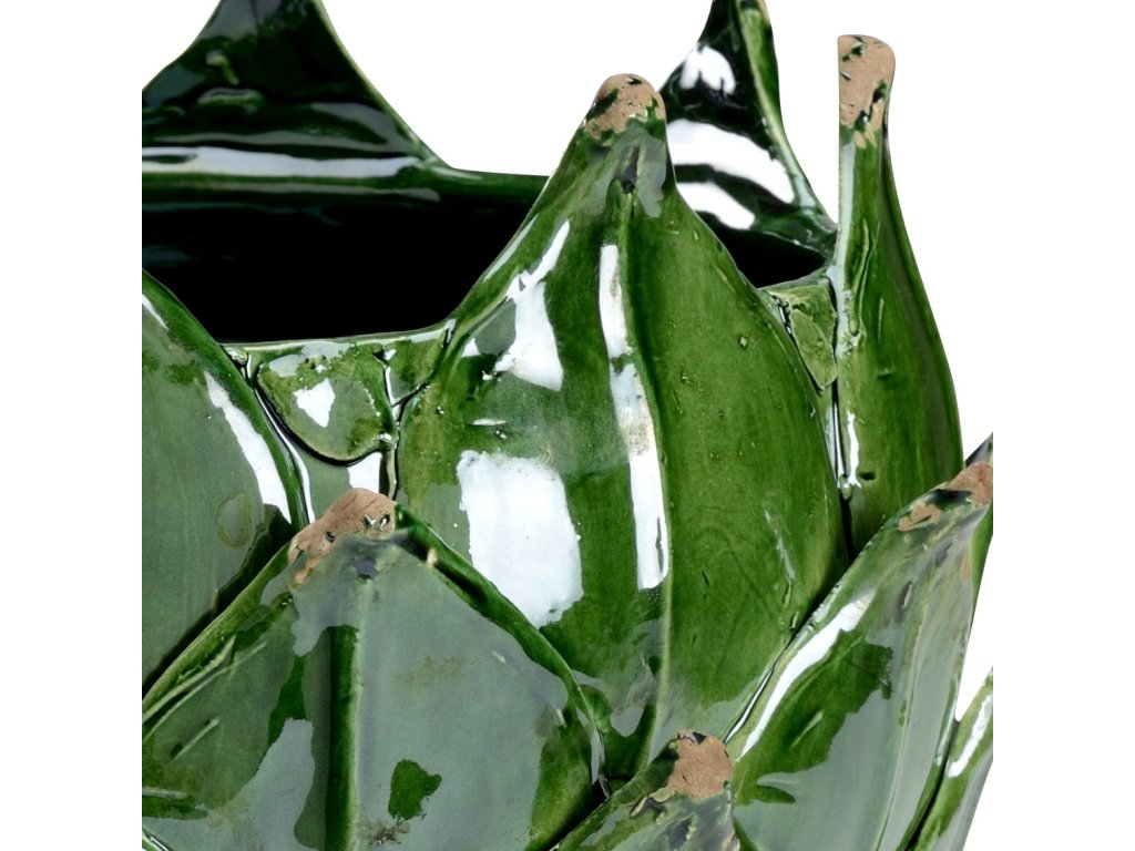 Green Leaf Vase - image 1