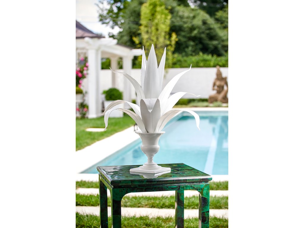 Lyon Tole Flower - White - image 3