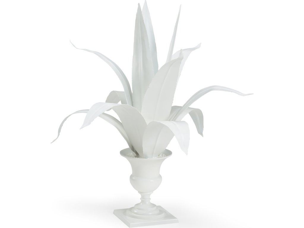 Lyon Tole Flower - White - main image