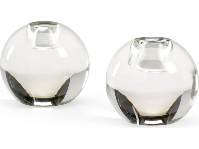 Round Crystal Candlestick (Pr)