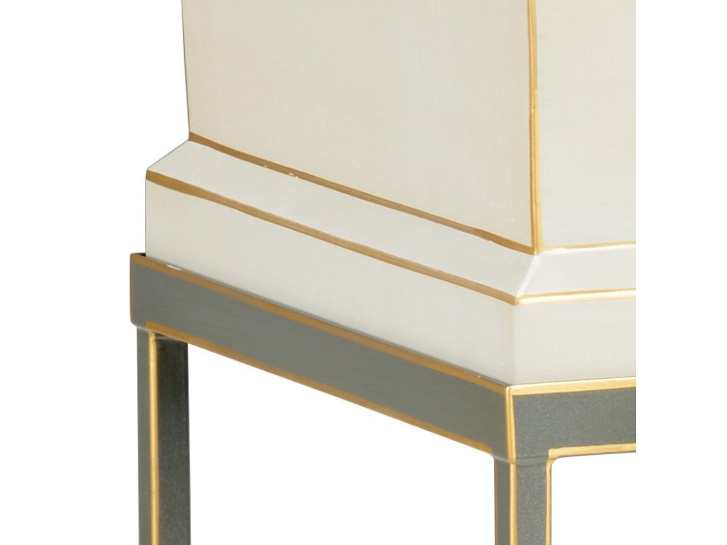 Morrow Tole Planter - Gray - image 1