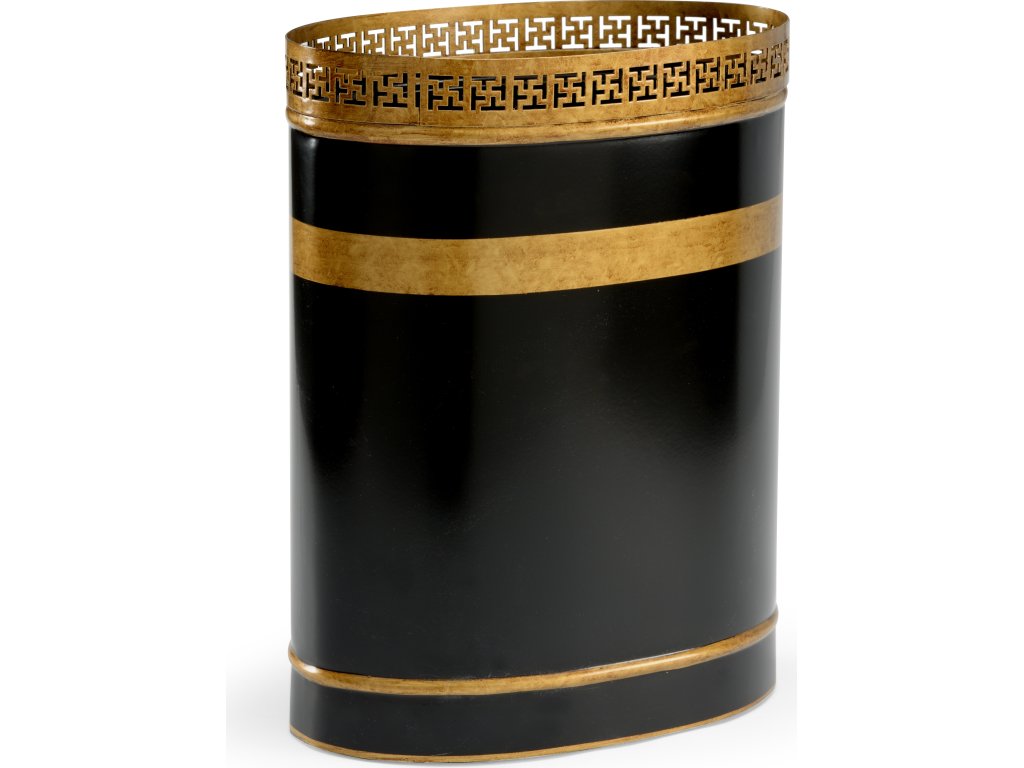 Robbins Wastebasket - Black - main image