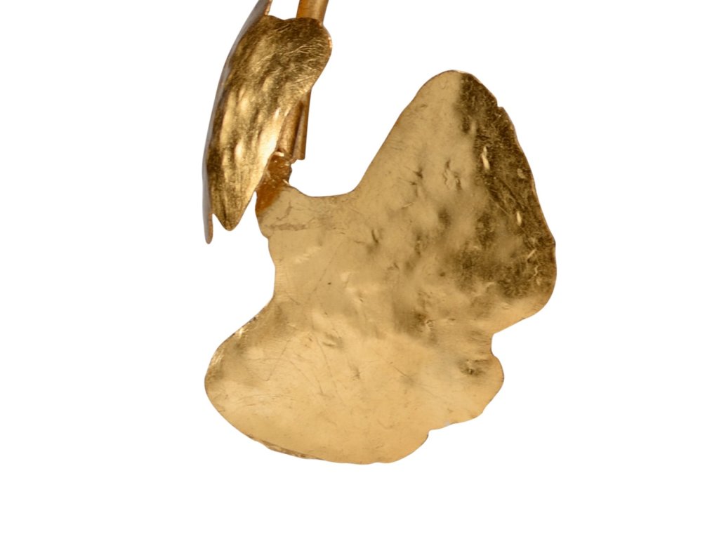 Lotus And Bird Accent - Gold - image 1