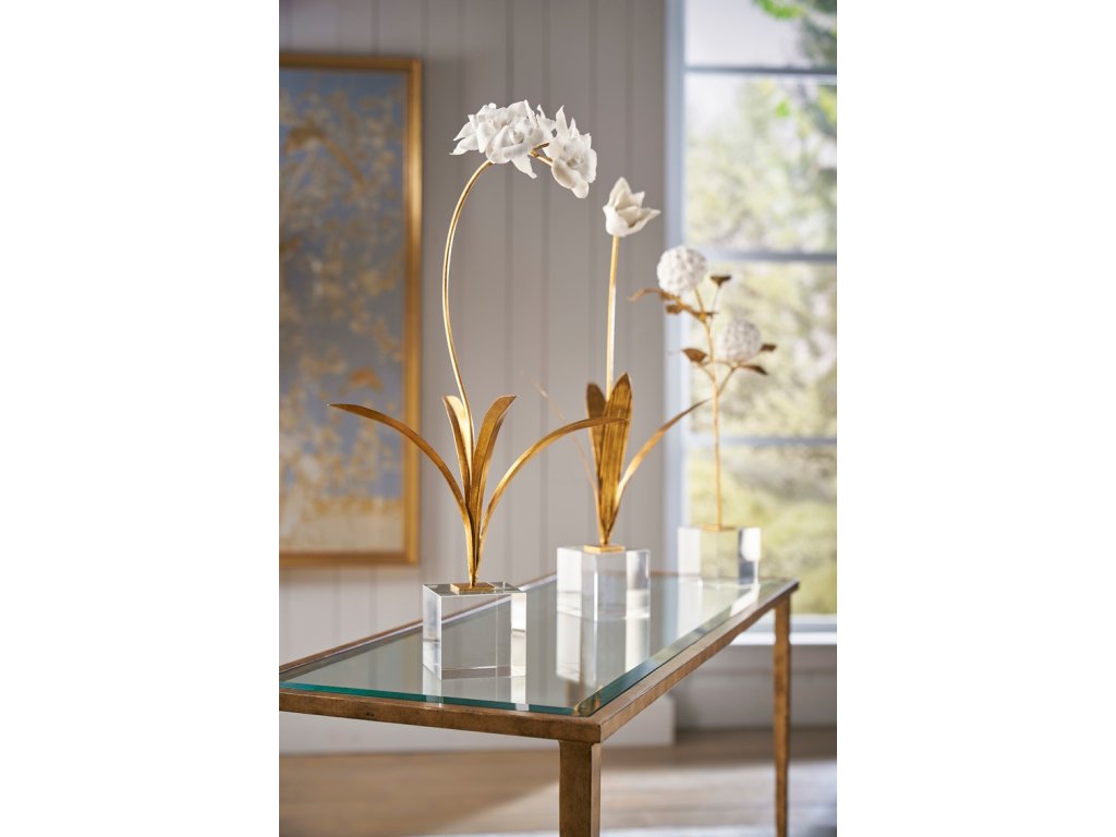 Large Orchid On Stand - image 2