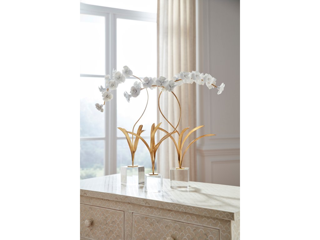 Large Orchid On Stand - image 6
