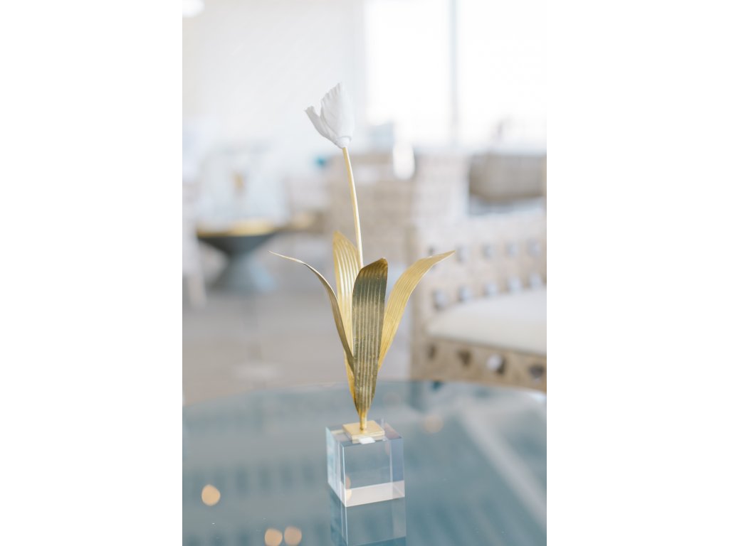 Small Tulip On Stand - image 4