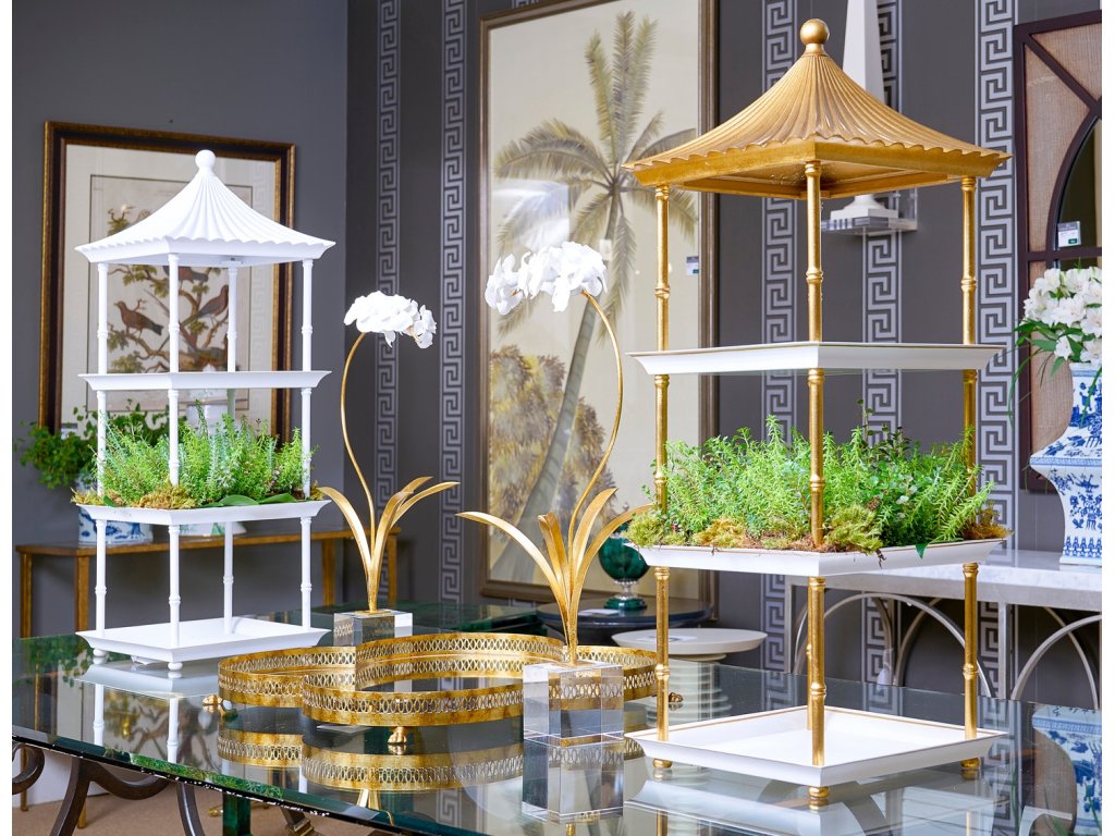 Pagoda Shelf - Gold - image 2