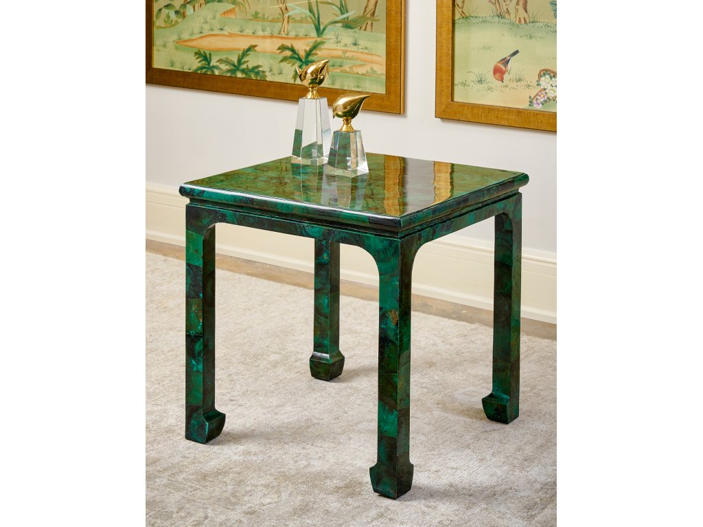 Malachite Side Table - image 3
