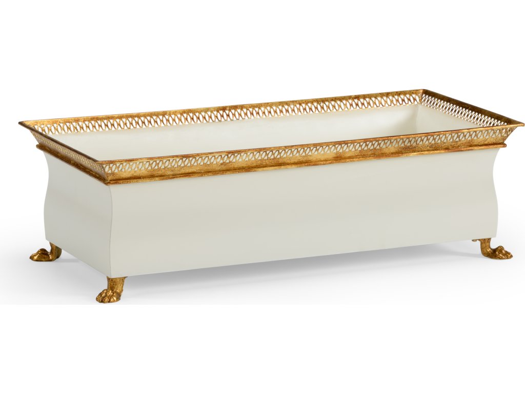 French Tole Planter - Cream - main image