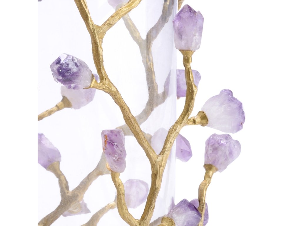 Vase With Purple Crystal - image 1