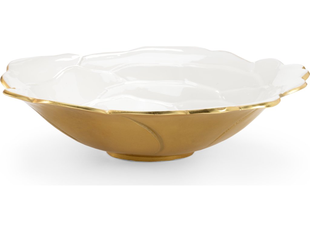 White Enameled Bowl (Lg) - main image