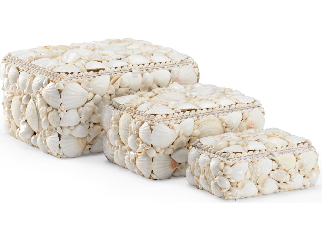 White Shell Boxes (S3) - main image