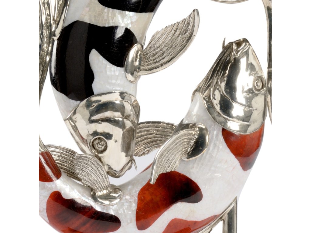 Koi Fish On Stand - image 1