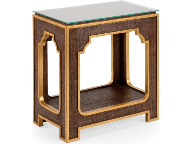 Yangon Side Table - Brown