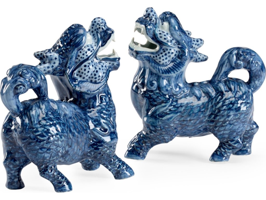 Blue Foo Dogs (Pr) - main image