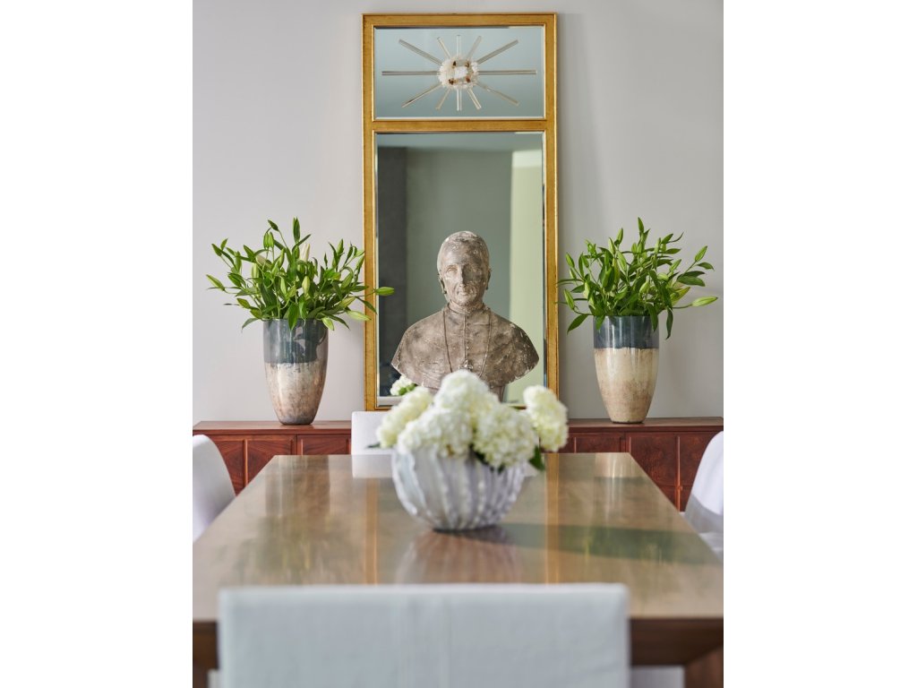 Crystal Trumeau Mirror - image 2