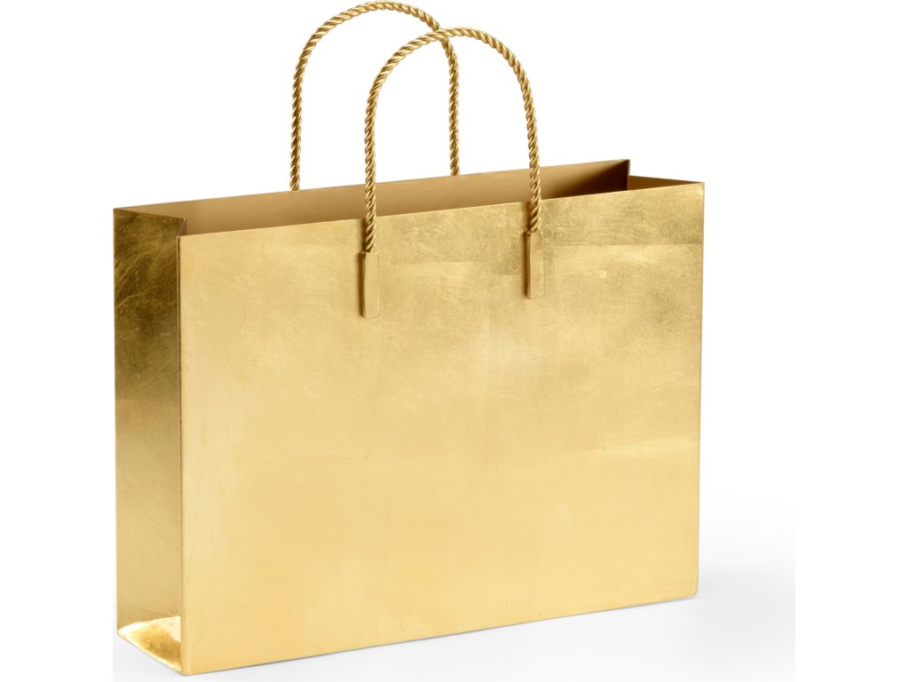 Gold Chic Tote Magazine Rack - main image