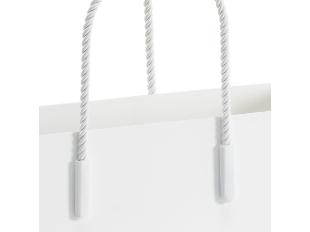White Chic Tote Magazine Rack - image 1