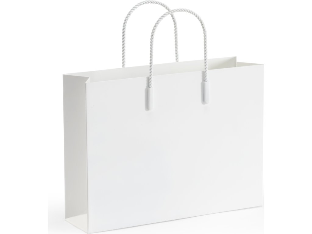 White Chic Tote Magazine Rack - main image