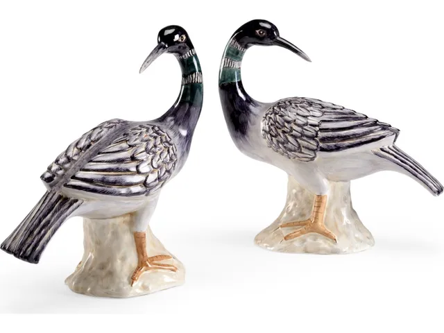 Loon Sculptures - Black (Pr)