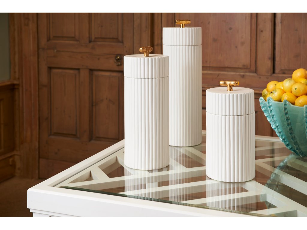 White Bamboo Canisters (S3) - image 3