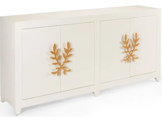 Longleaf Cabinet - White