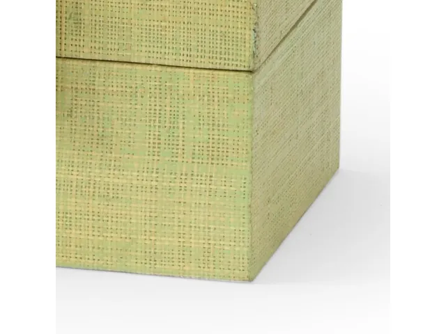 Raffia Boxes - Seafoam (S2) - Alternative View