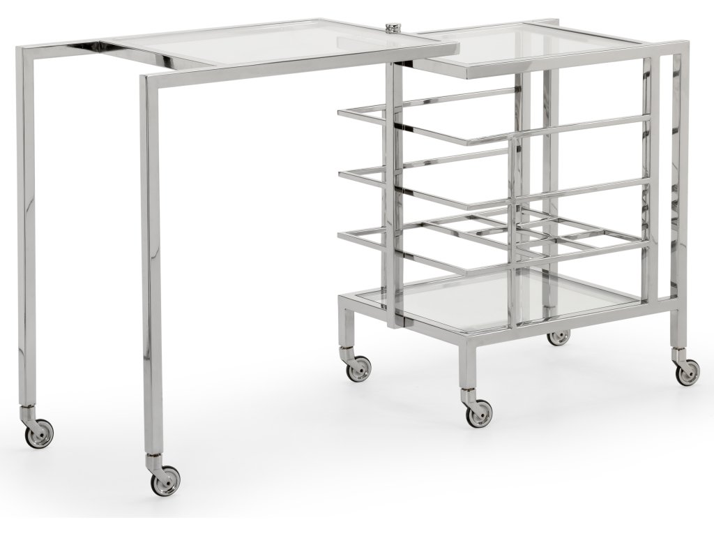 Rankin Bar Cart - Nickel - main image