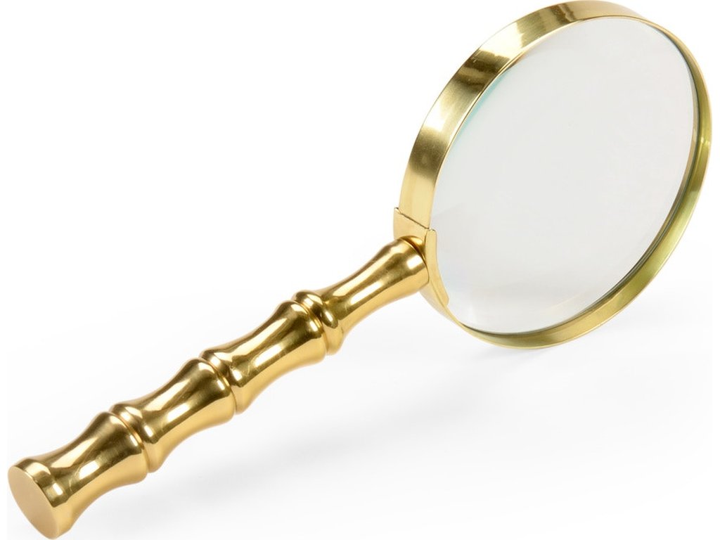 Bamboo Magnifier - Brass - image 1